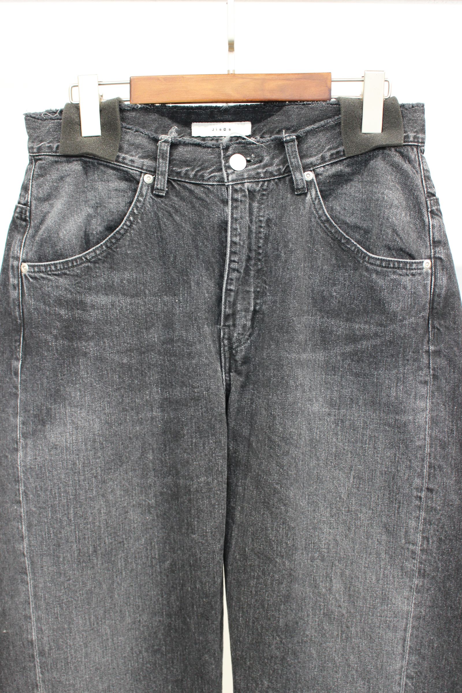 JieDa - 3D BAGGY DENIM/BLACK | NapsNote