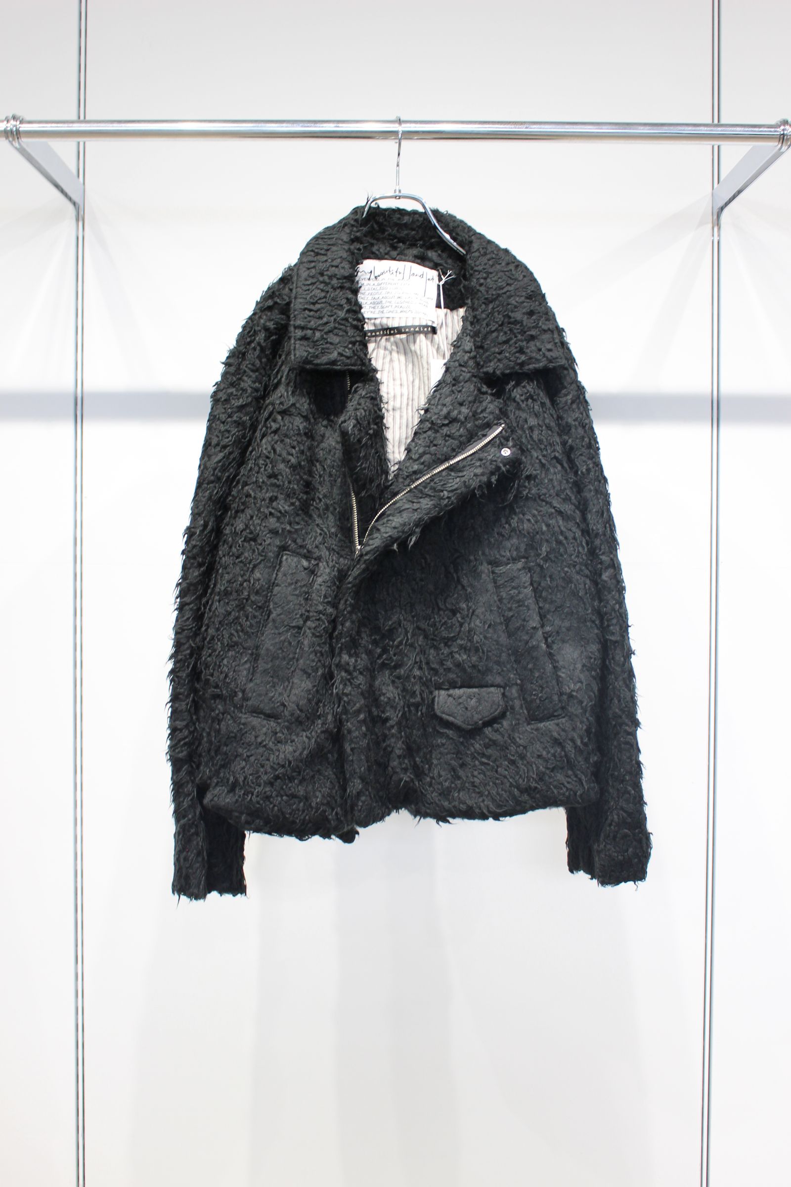 SHAGGY RIDERS JACKET | BLACK | ライダースジャケット