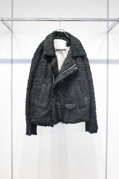 SHAGGY RIDERS JACKET | BLACK | ライダースジャケット
