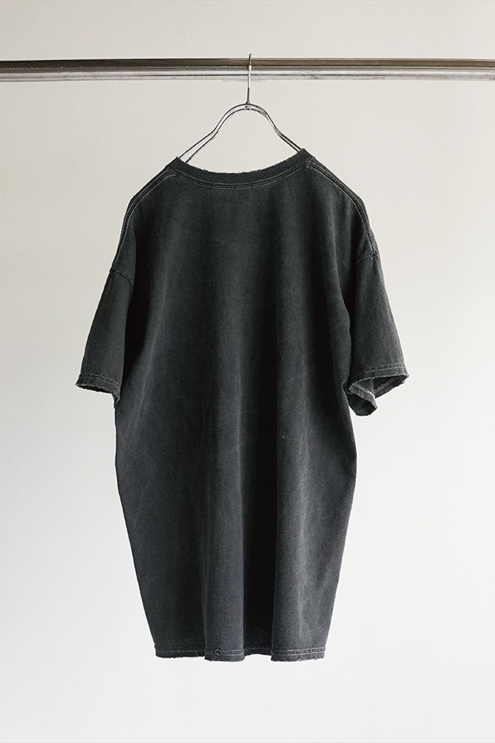 ANCELLM - EMBROIDERY DYED T-SHIRT/NAVY | NapsNote ANCELLM - EMBROIDERY DYED T-SHIRT/NAVY | NapsNote