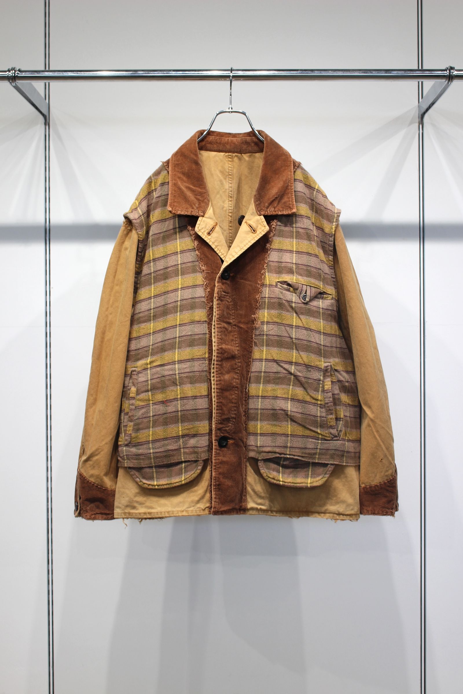 REVERSIBLE WORK JACKET | CAMEL | リバーシブルジャケット