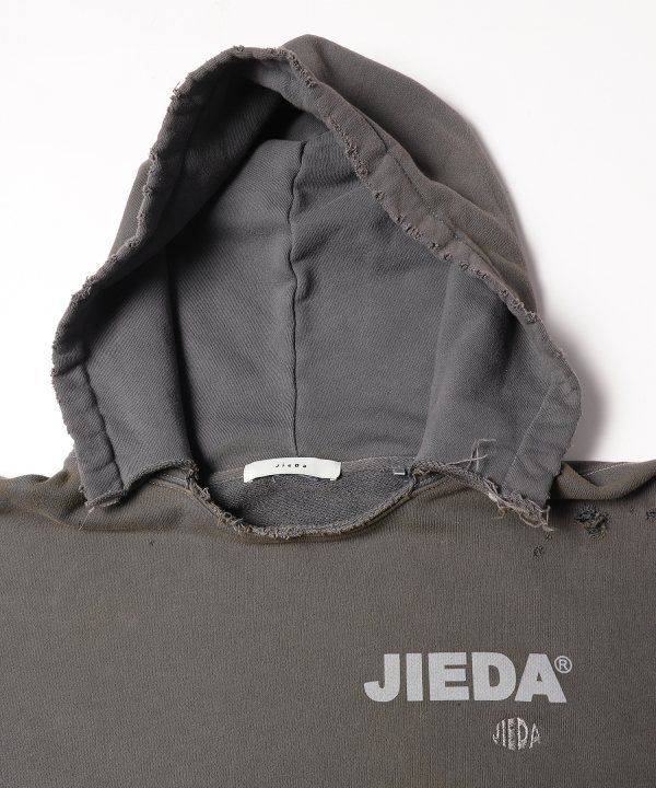 JieDa SWEAT HOODIE/パーカー/ブラック