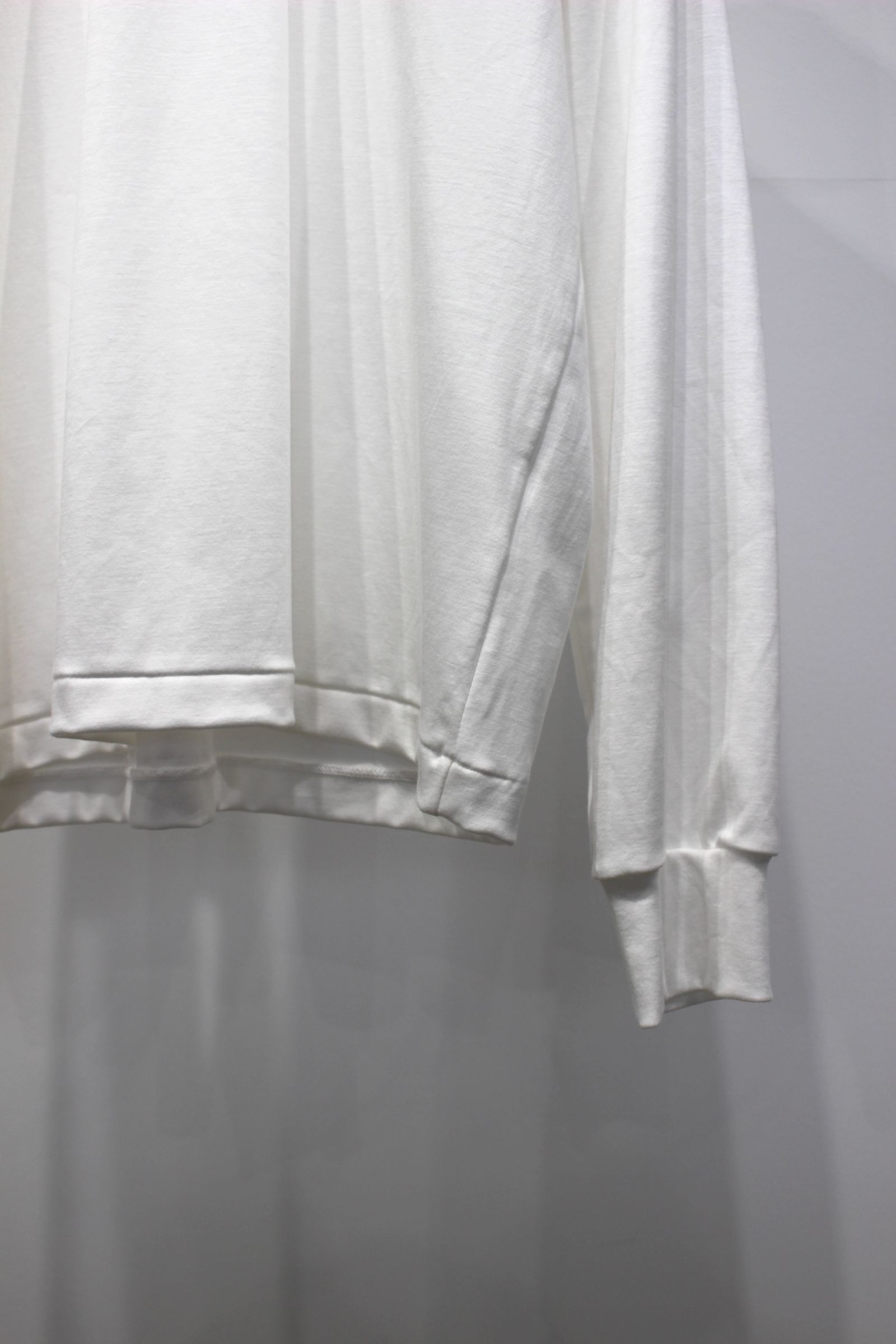 1ST PICKED SUVIN TURTLE NECK L/S TEE | WHITE | カットソー