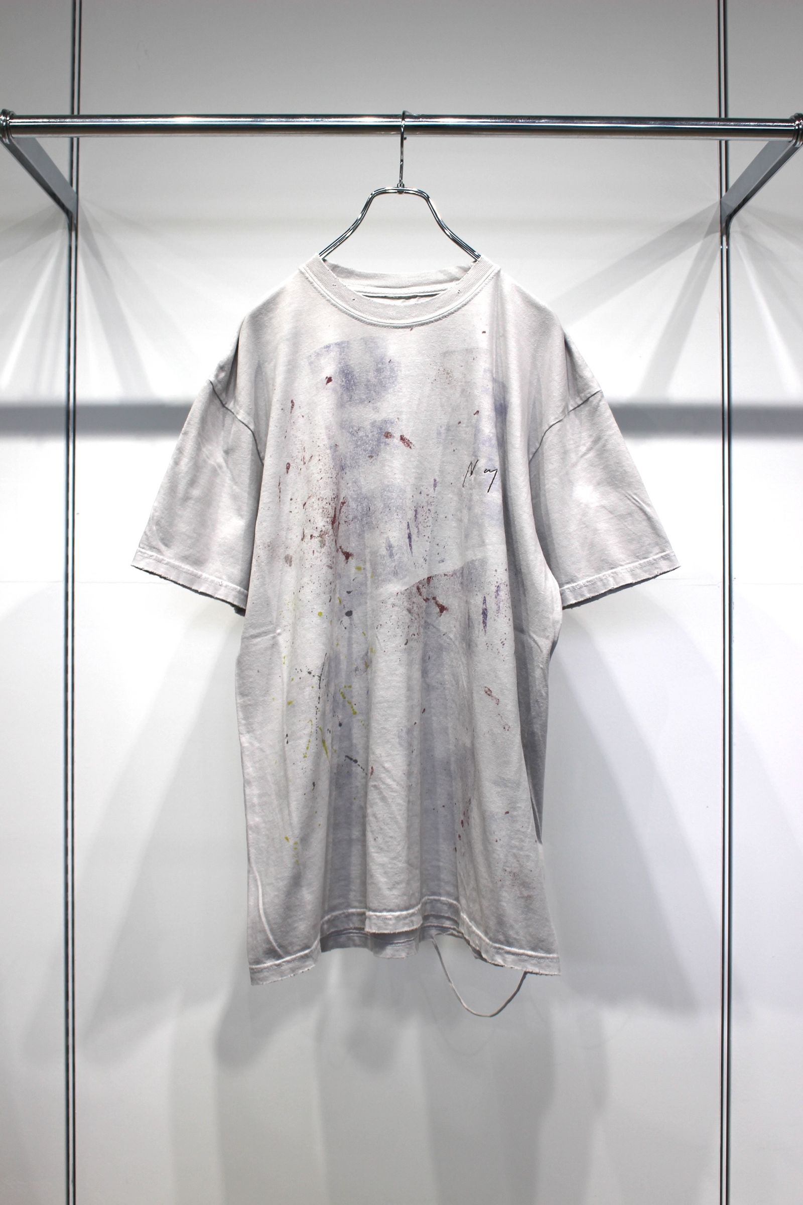 ABSTRACT T-SHIRT | GRAY | カットソー