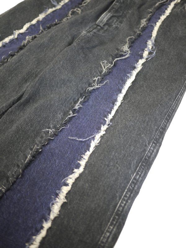 SWITCHING OVER DENIM PANTS/BLACK