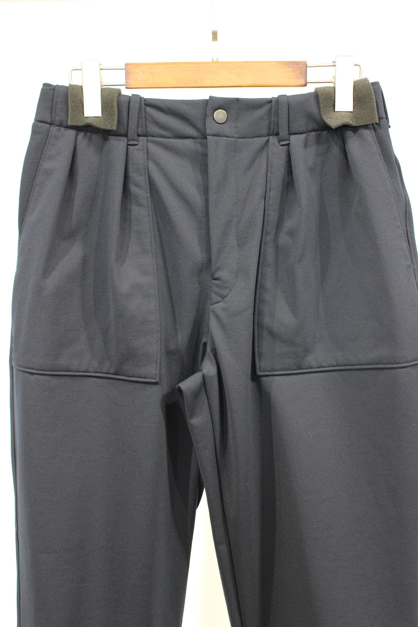 FRENCH TERRY HEM TUCK PANTS | NAVY | パンツ
