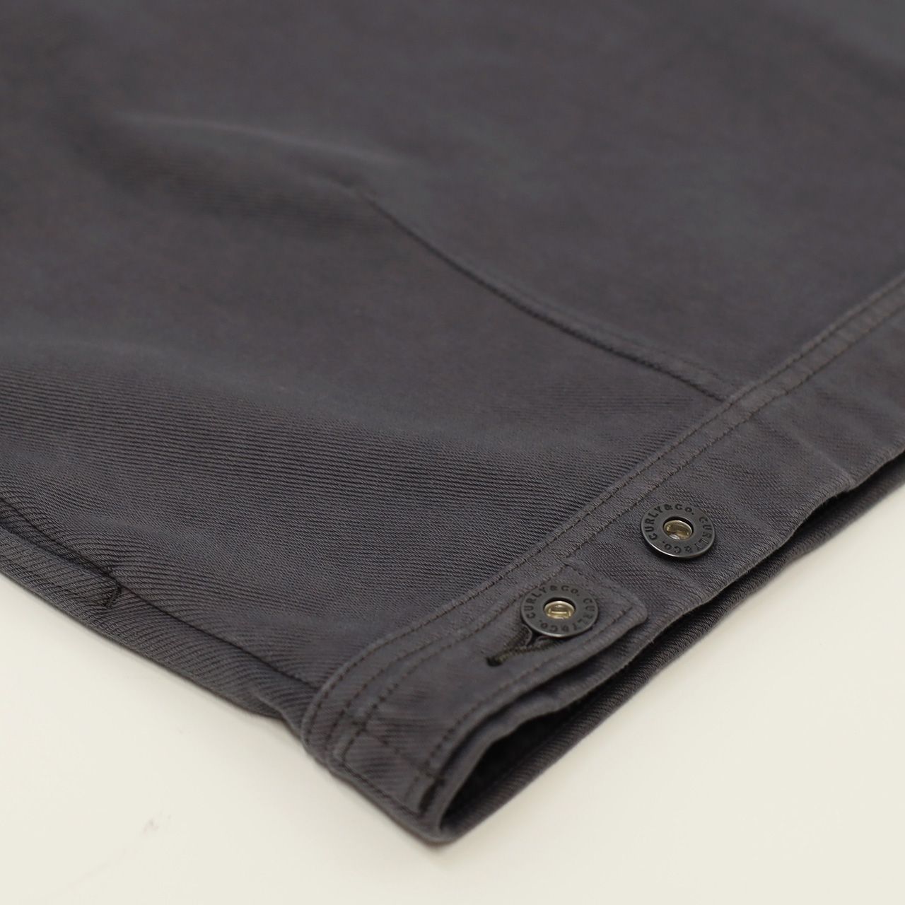 DENIM TRUCKER JACKET -slate gray- | SLATE GRAY | ニットデニム