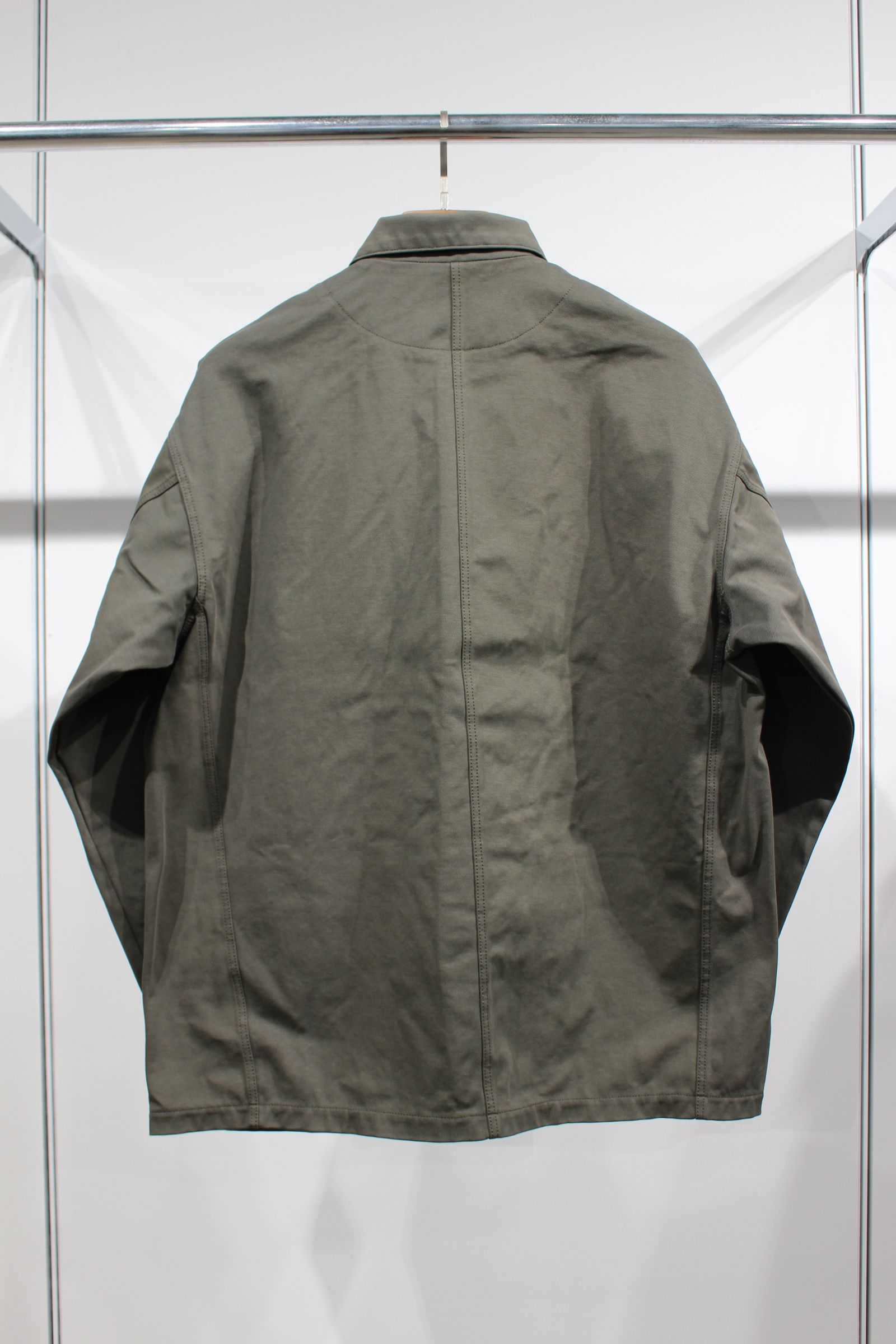 HARD TWILL COVERALL/OLIVE