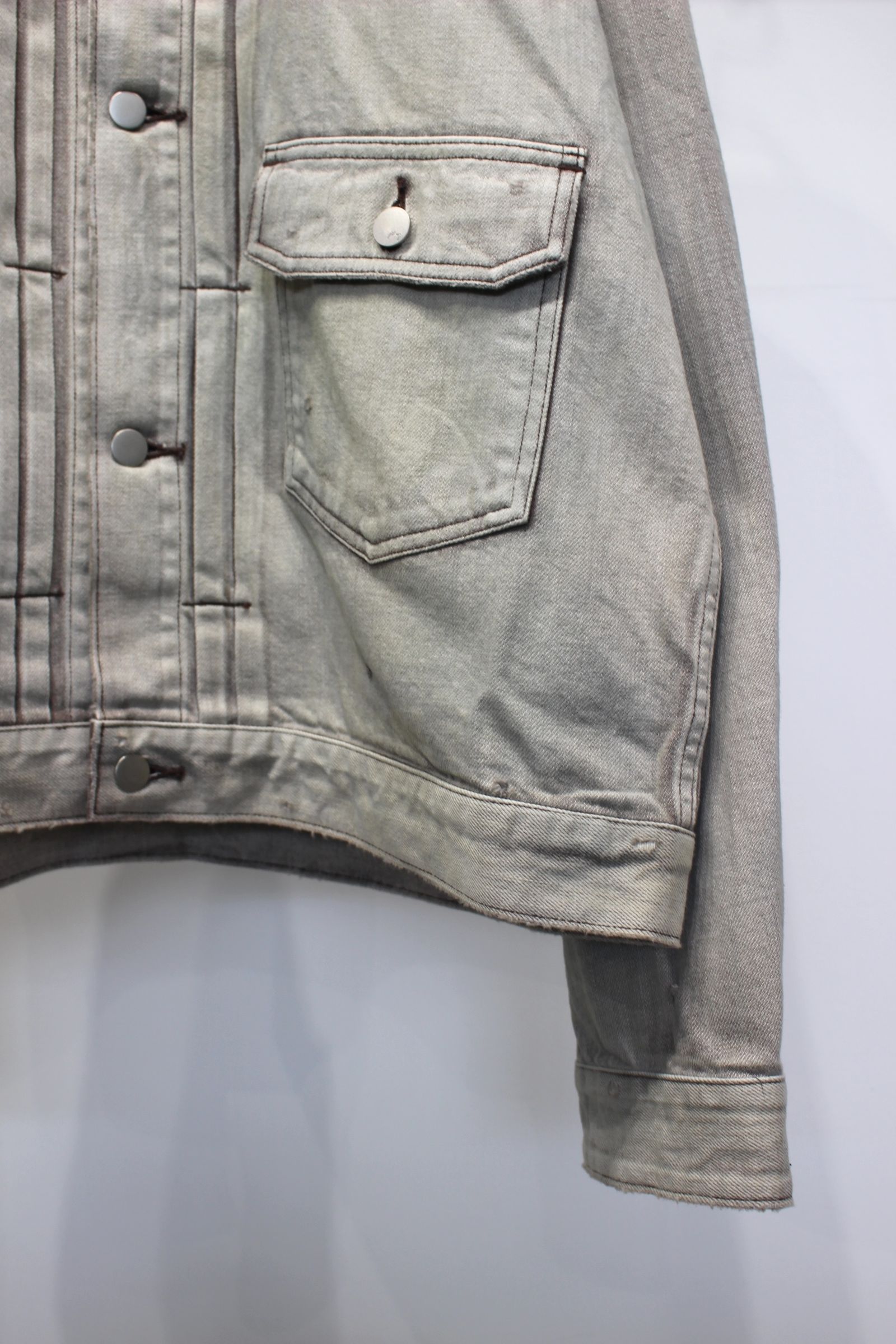 LAYERING COLOR DENIM JACKET | BROWN | デニムジャケット