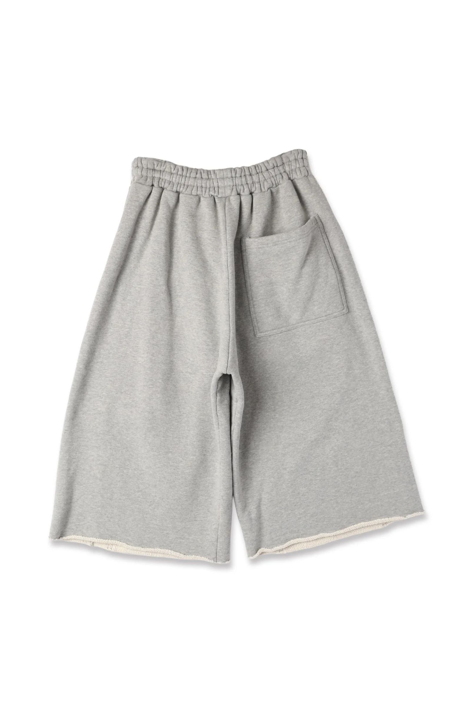 3/4 DOUBLE KNEE SWEAT PANTS | HEATHER GRAY | ショートパンツ