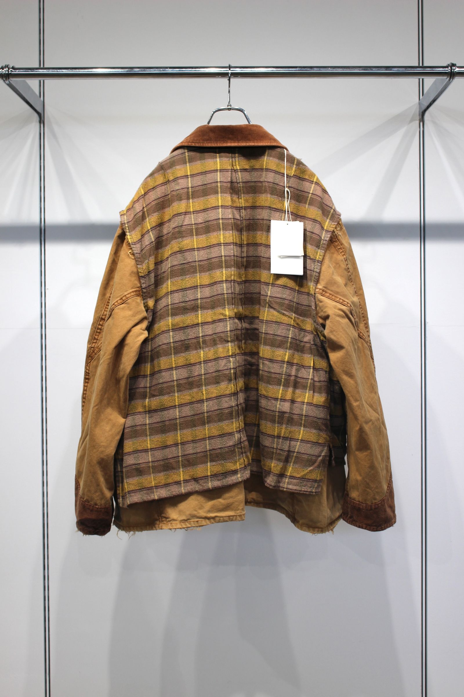 REVERSIBLE WORK JACKET | CAMEL | リバーシブルジャケット
