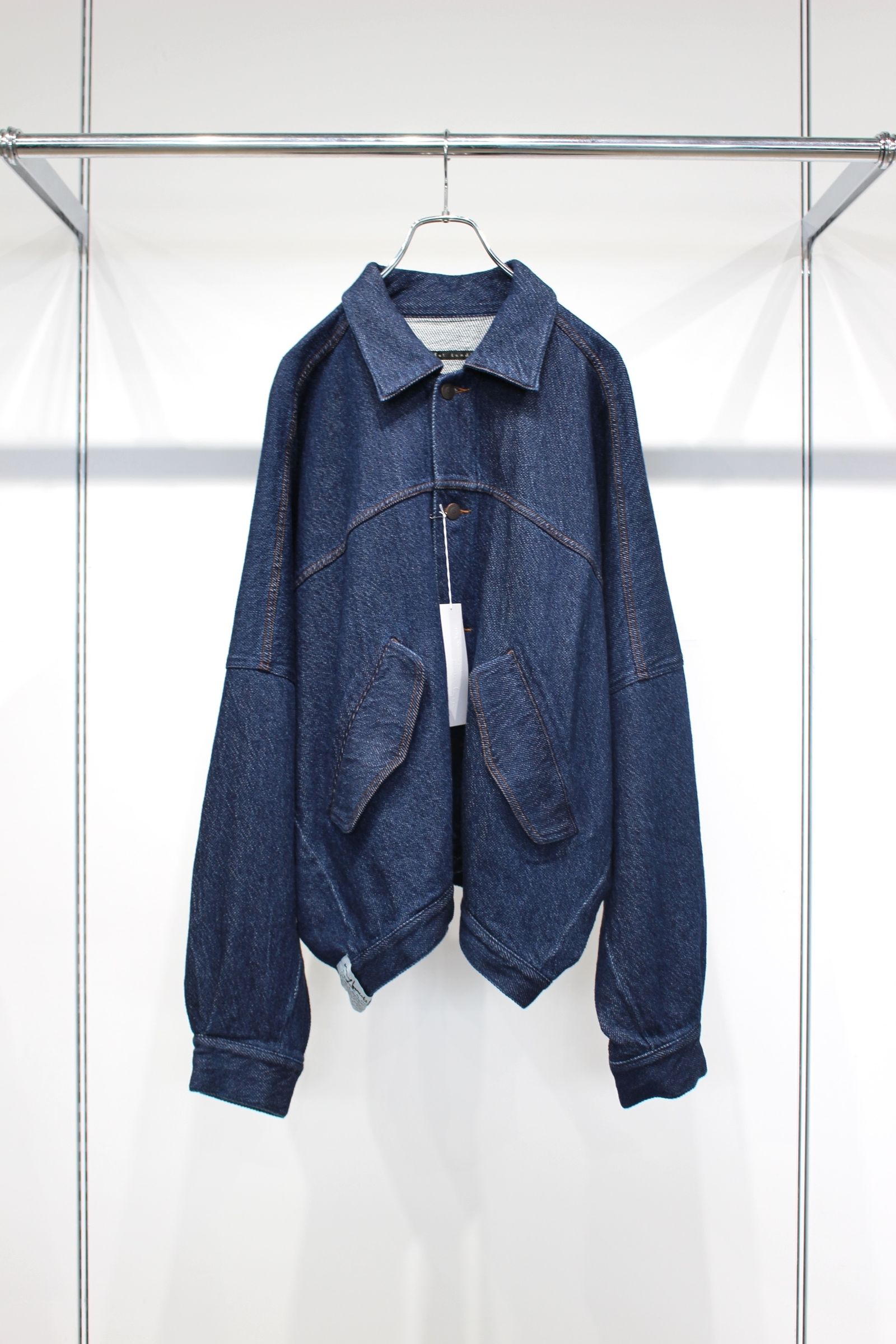 SOFT DENIM WIDE JACKET | INDIGO | ソフトデニムジャケット