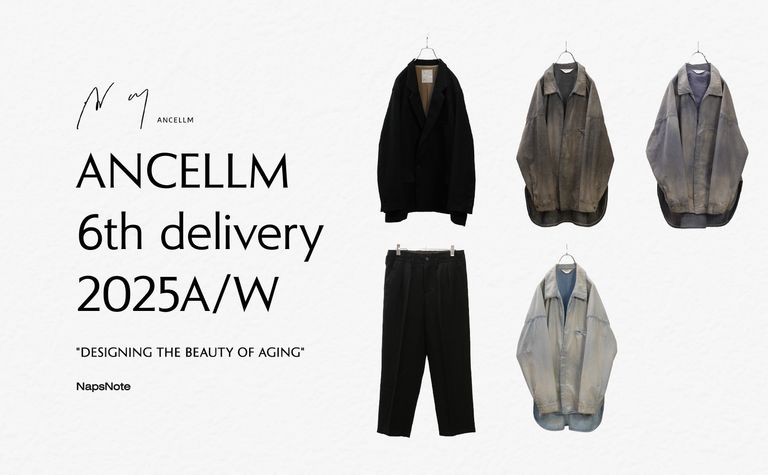 ANCELLM 25AW 6th delivery