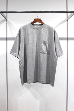 HYPER BIG AME-KAJI POCKET TEE | GRAY-TALL | Tシャツ