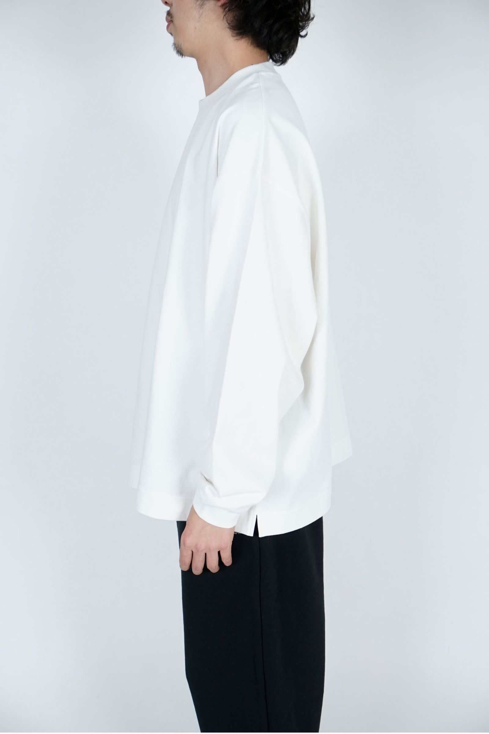 WIDE L/S T-SHIRT/カットソー