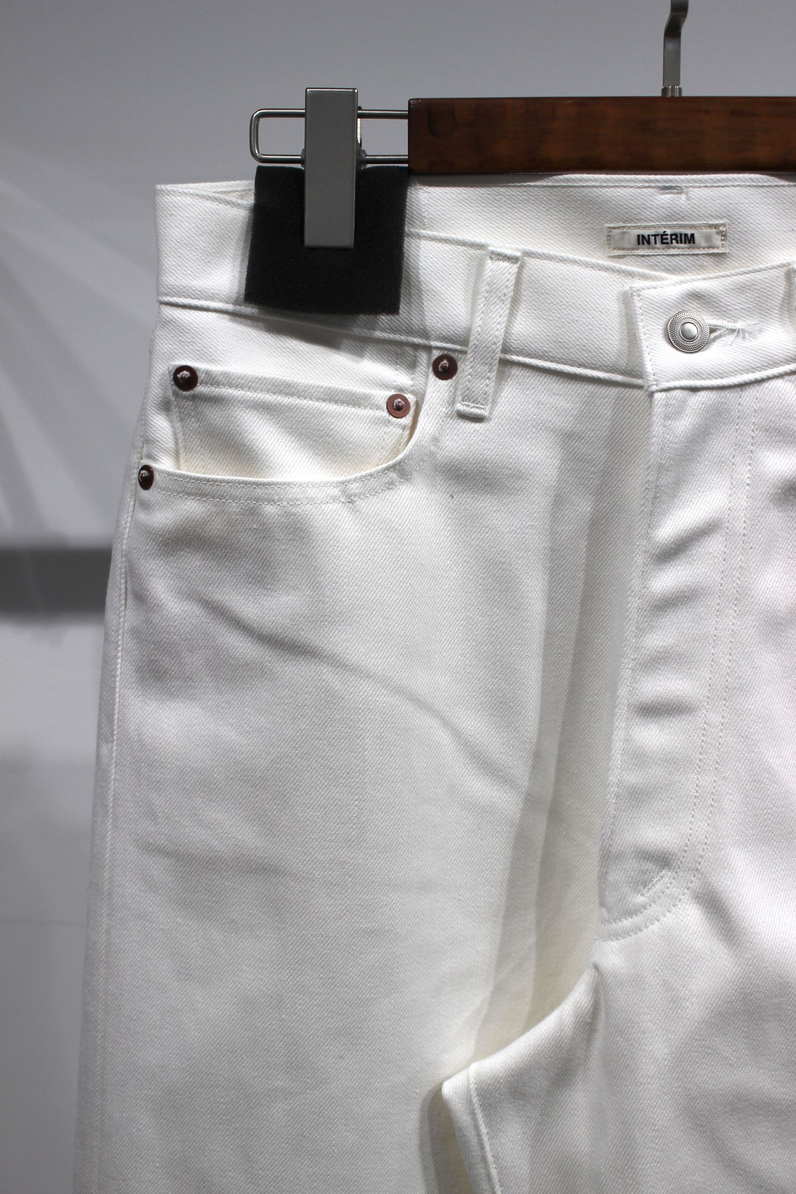 40'S MIL BAGGY ZIPPED SHUTTLE DENIM TROUSERS/デニムパンツ