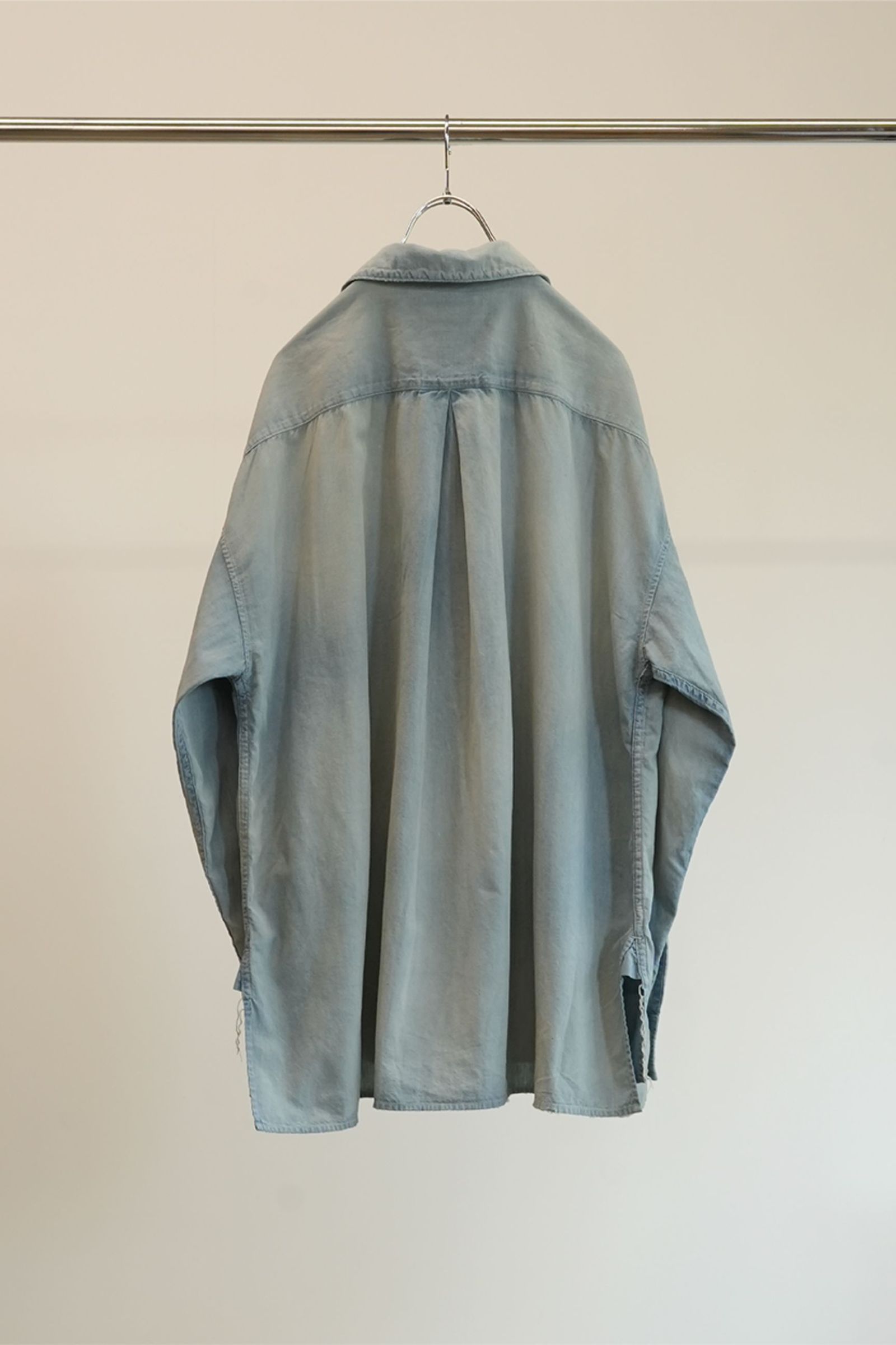 ANCELLM アンセルム 25SS AGING CHAMBRAY SHIRT ANCELLM - AGING CHAMBRAY SHIRT | COELACANTH アンセルム 正規