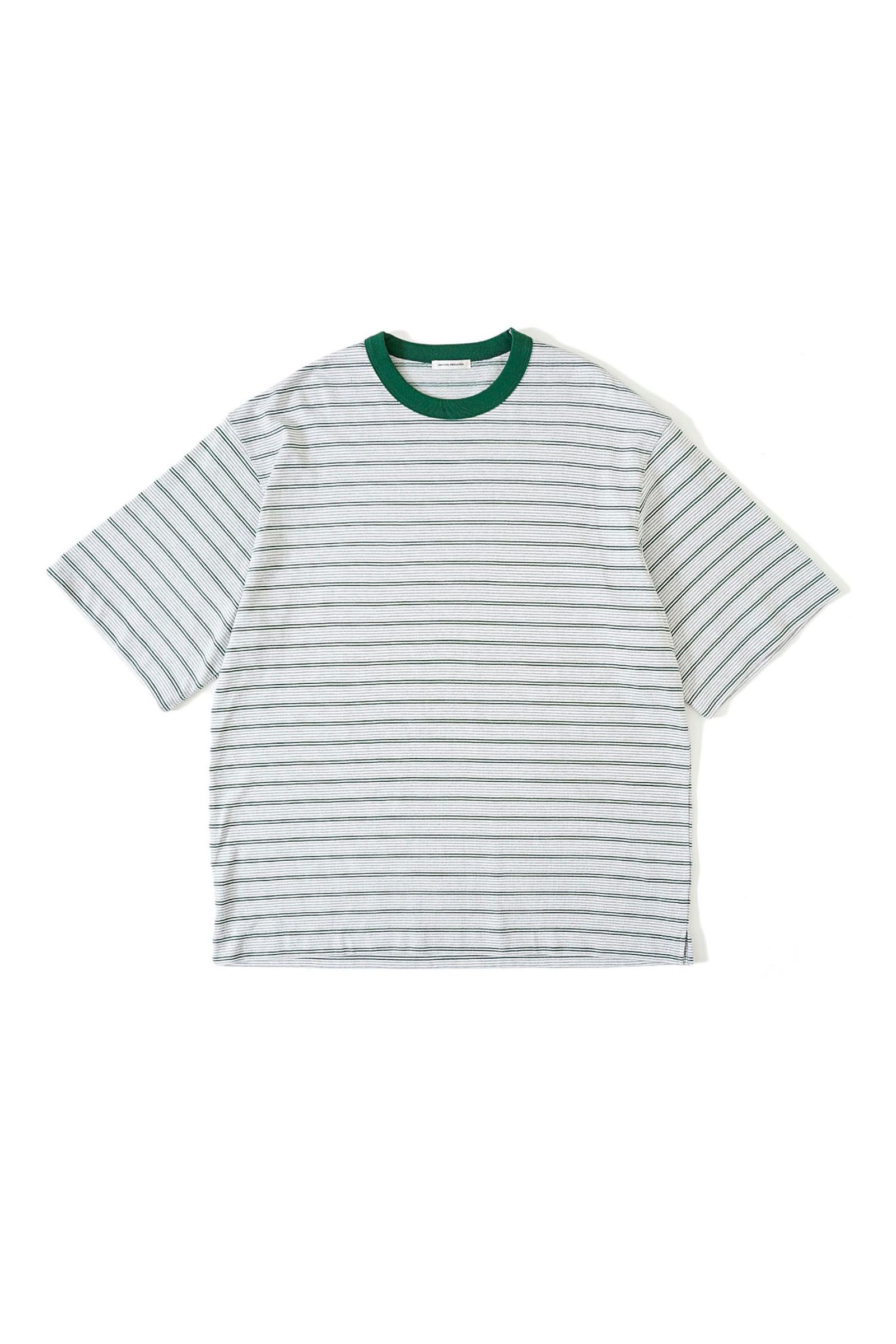 PMULTI BORDER S/S T-SHIRT/GREEN