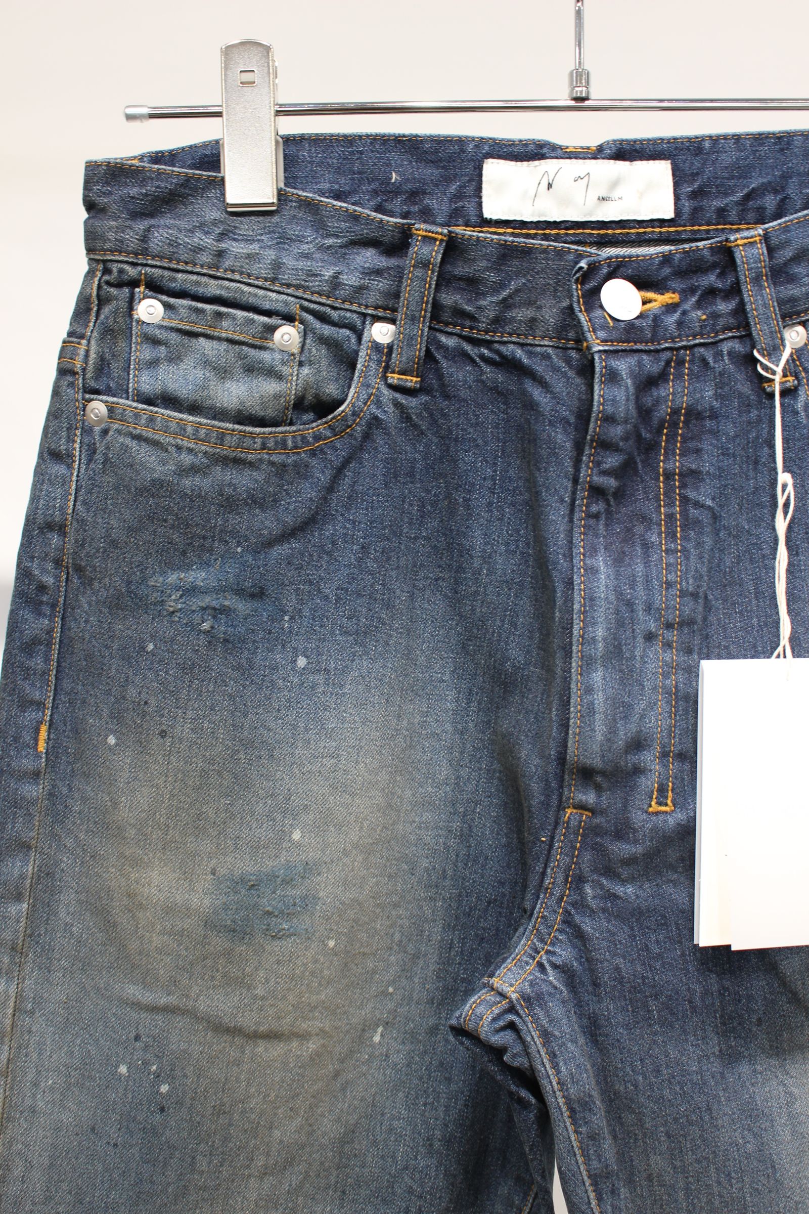 #07 SLIM STRAIGHT 5P DENIM PANTS | INDIGO | デニムパンツ