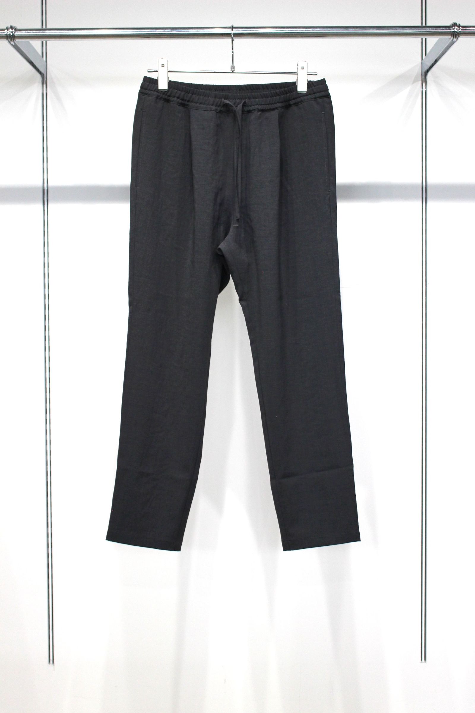 SHARI PANTS | CHAMBRAY BLACK | イージーパンツ