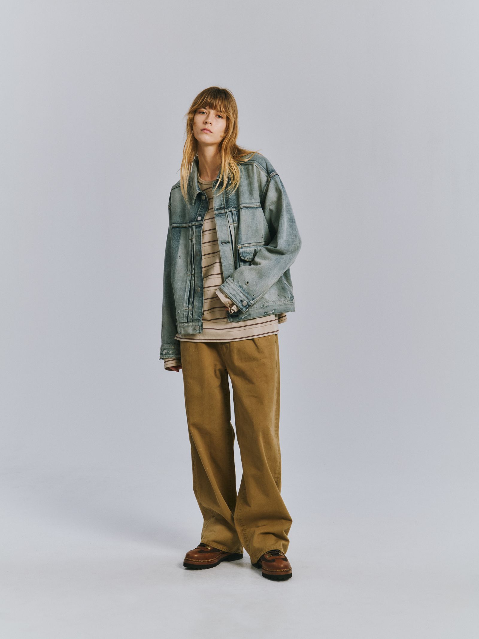 TYPE-1 AGING DENIM JACKET | INDIGO | デニムジャケット