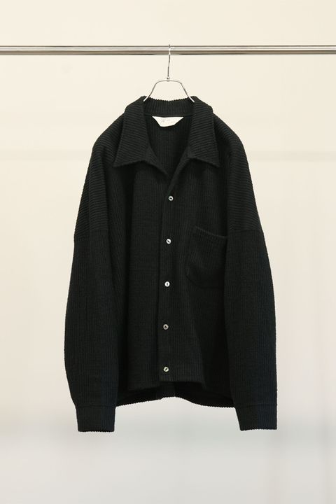 アンセルム ANCELLM 補っ 24AW WOOL PULL OVER SHIRT ウールプル 