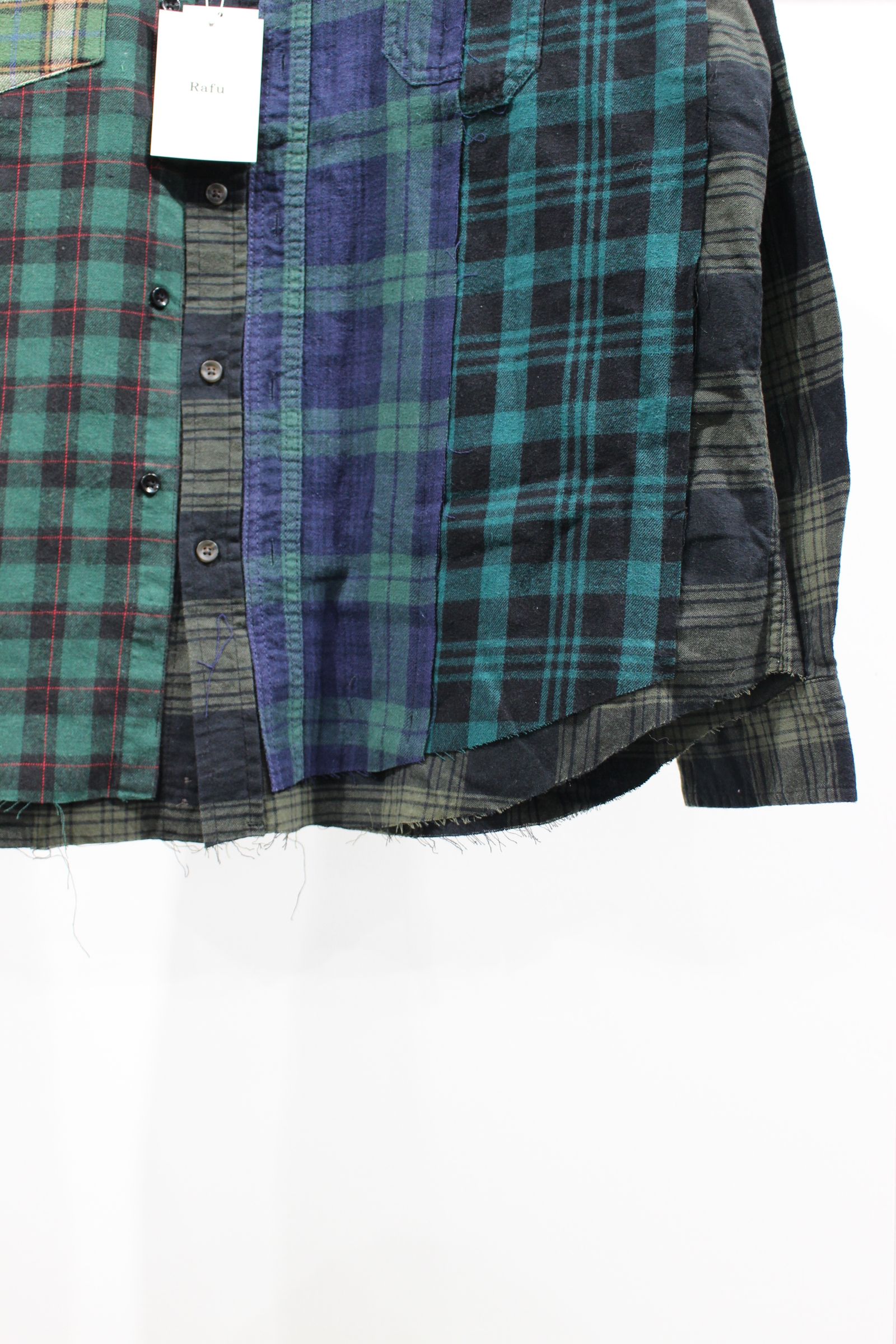 Remake shirt | Green | シャツ