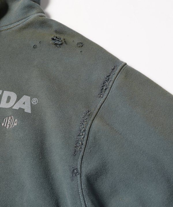 JieDa SWEAT HOODIE/パーカー/グリーン