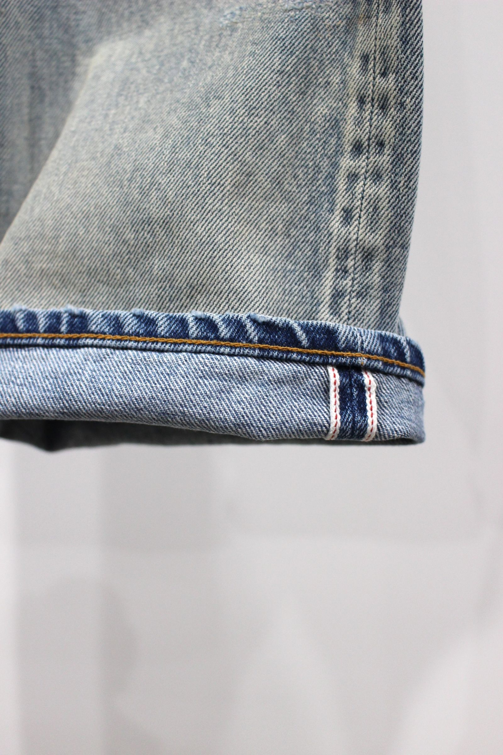 SELVEDGE TAPERED 5P DENIM PANTS/INDIGO
