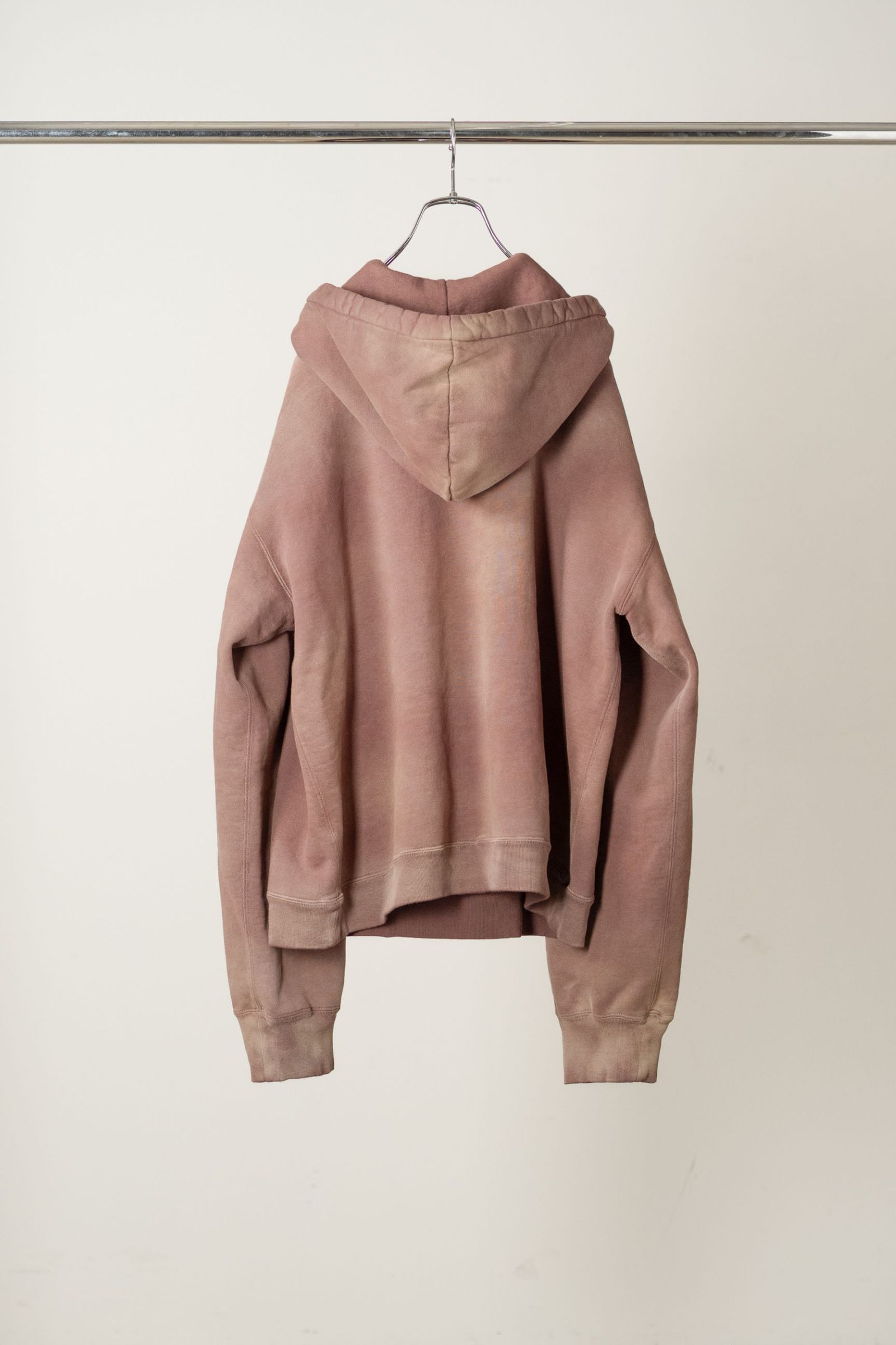 FLEECE-LINED SWEAT HOODIE | MARRON | フーディー