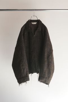 TWEED ZIP JACKET | BROWN | ジャケット