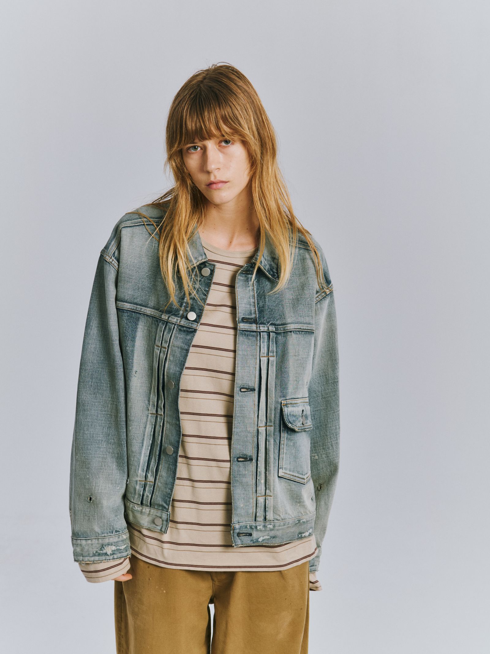 TYPE-1 AGING DENIM JACKET | INDIGO | デニムジャケット