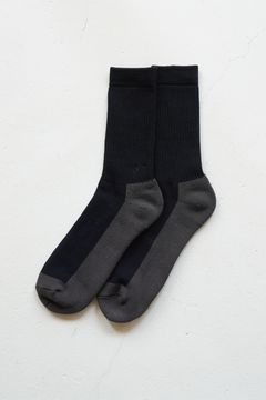 2TONE LOGO SOCKS | BLACK | ソックス