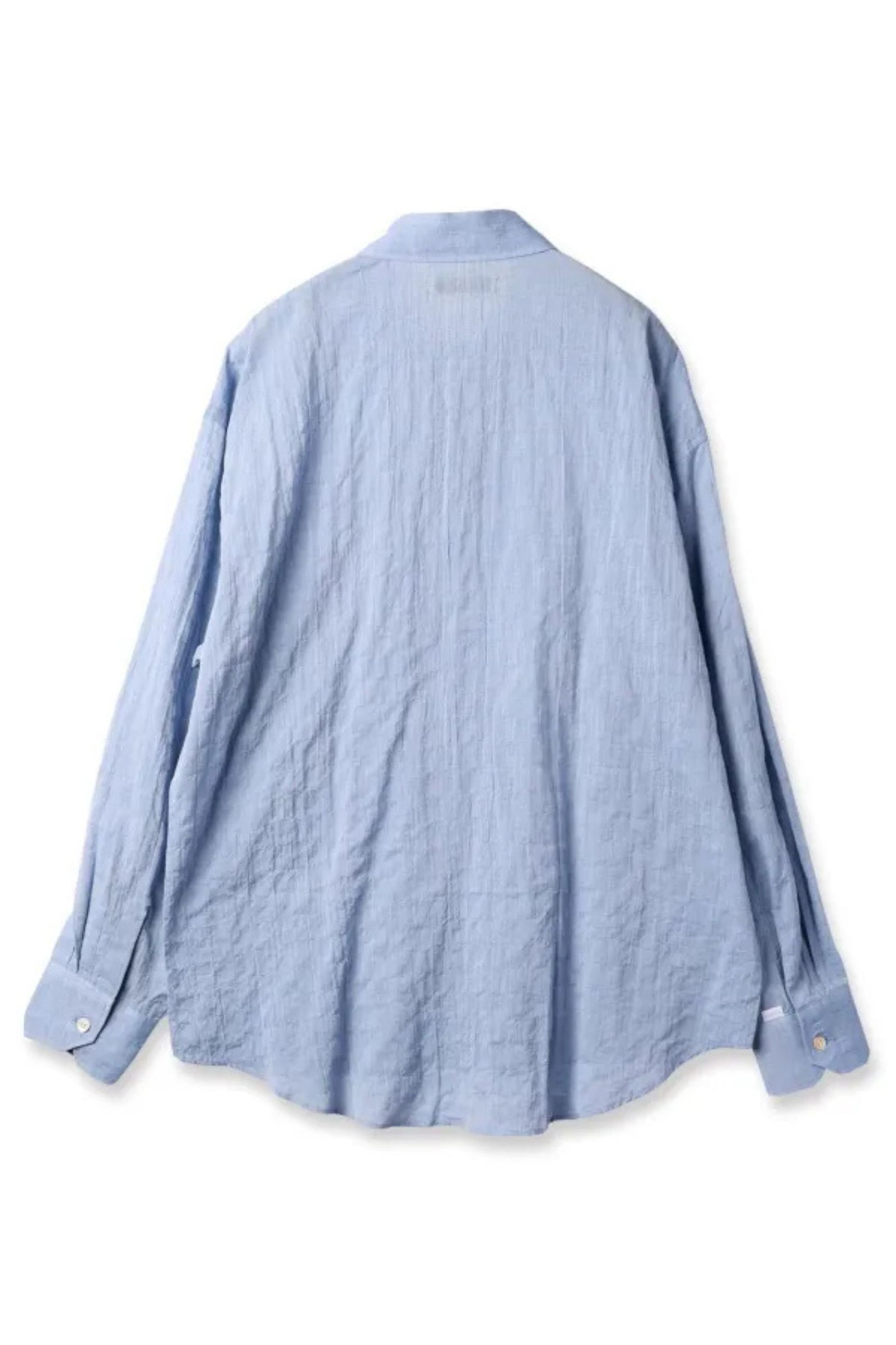 WRINKLE SHIRT | BLUE | シャツ