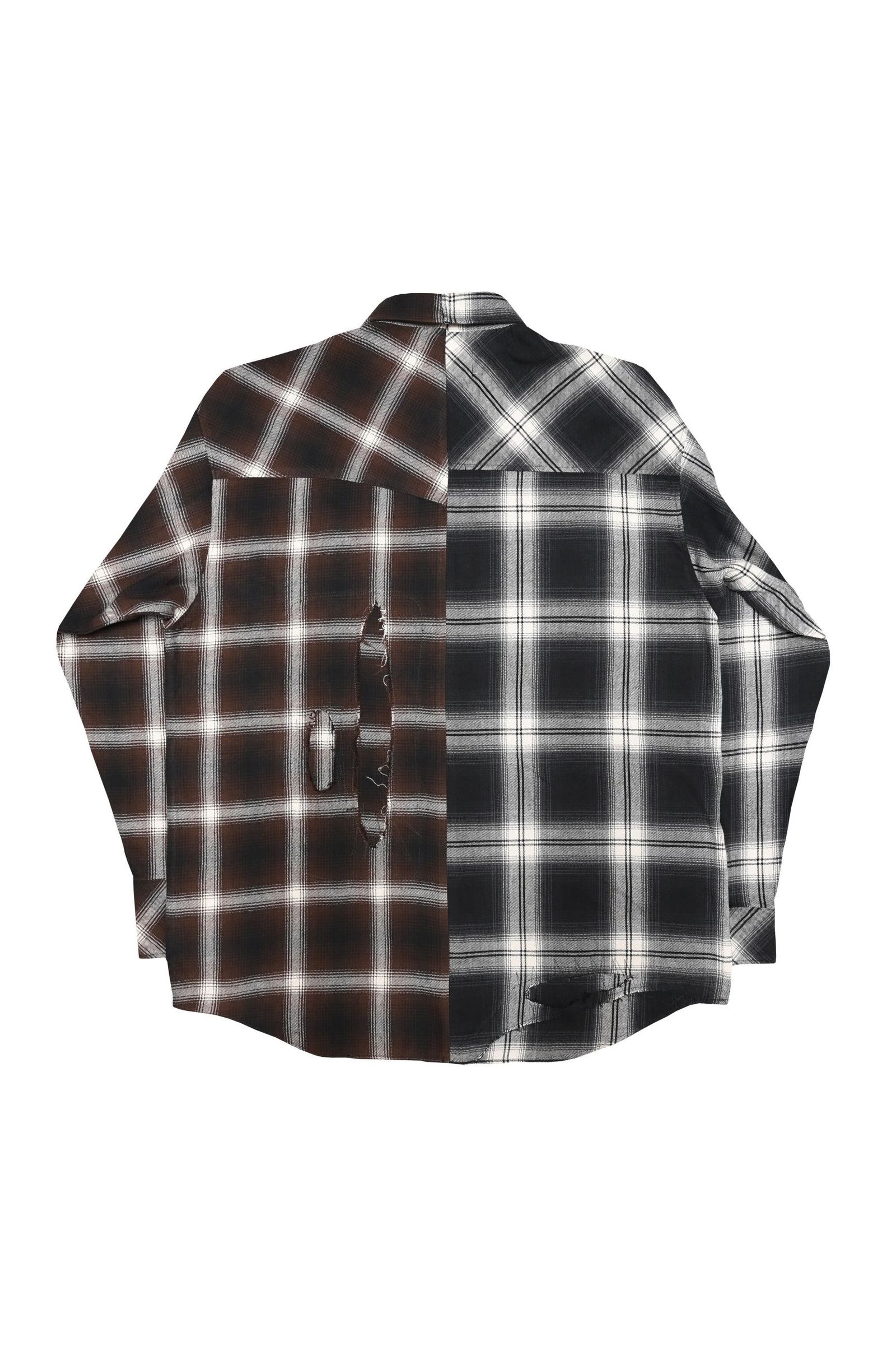 [ラスト1点] Remake shirt | DBR-BLK | シャツ