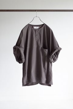 DYED SKIPPER SS SHIRT/F.BLACK