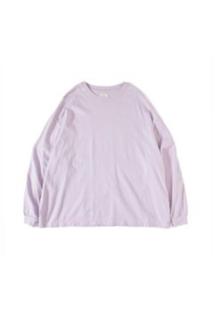 WIDE L/S TEE/LAVENDER