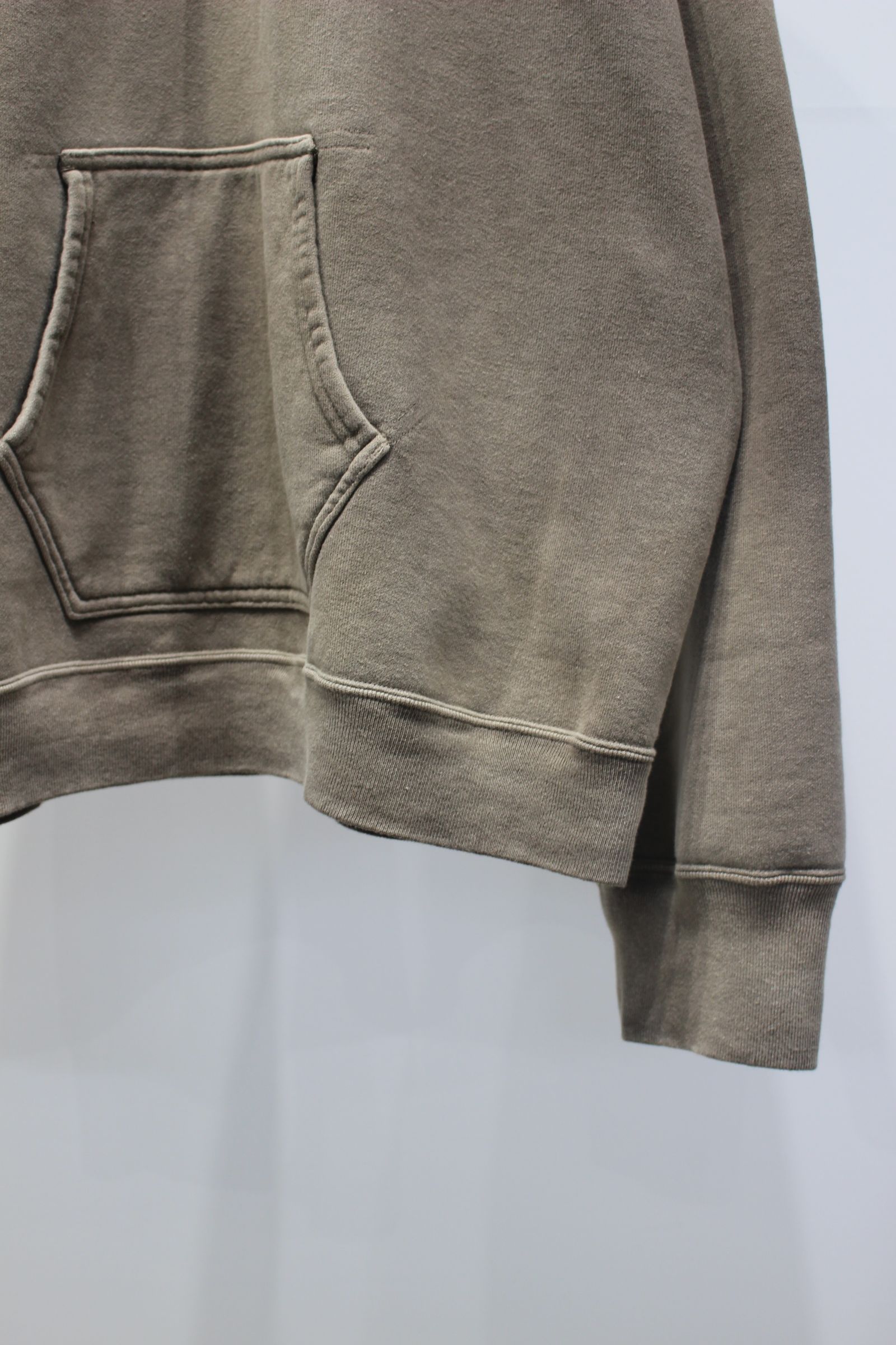 FLEECE-LINED SWEAT HOODIE | P.BEIGE | フーディー