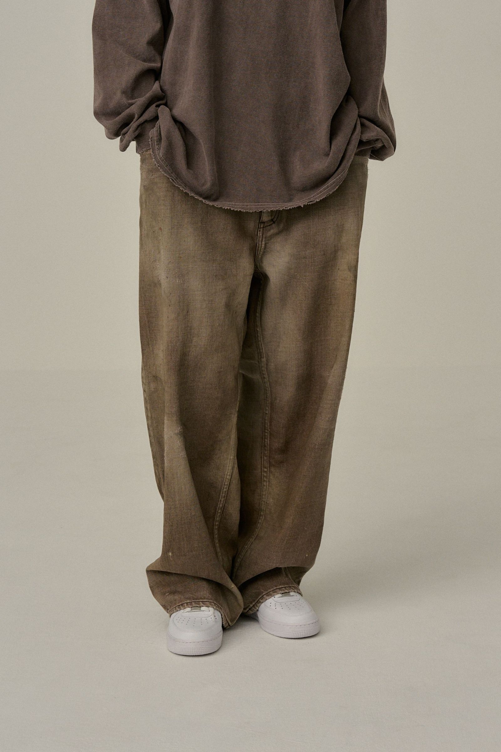#03 AGING01 | BROWN | デニムパンツ