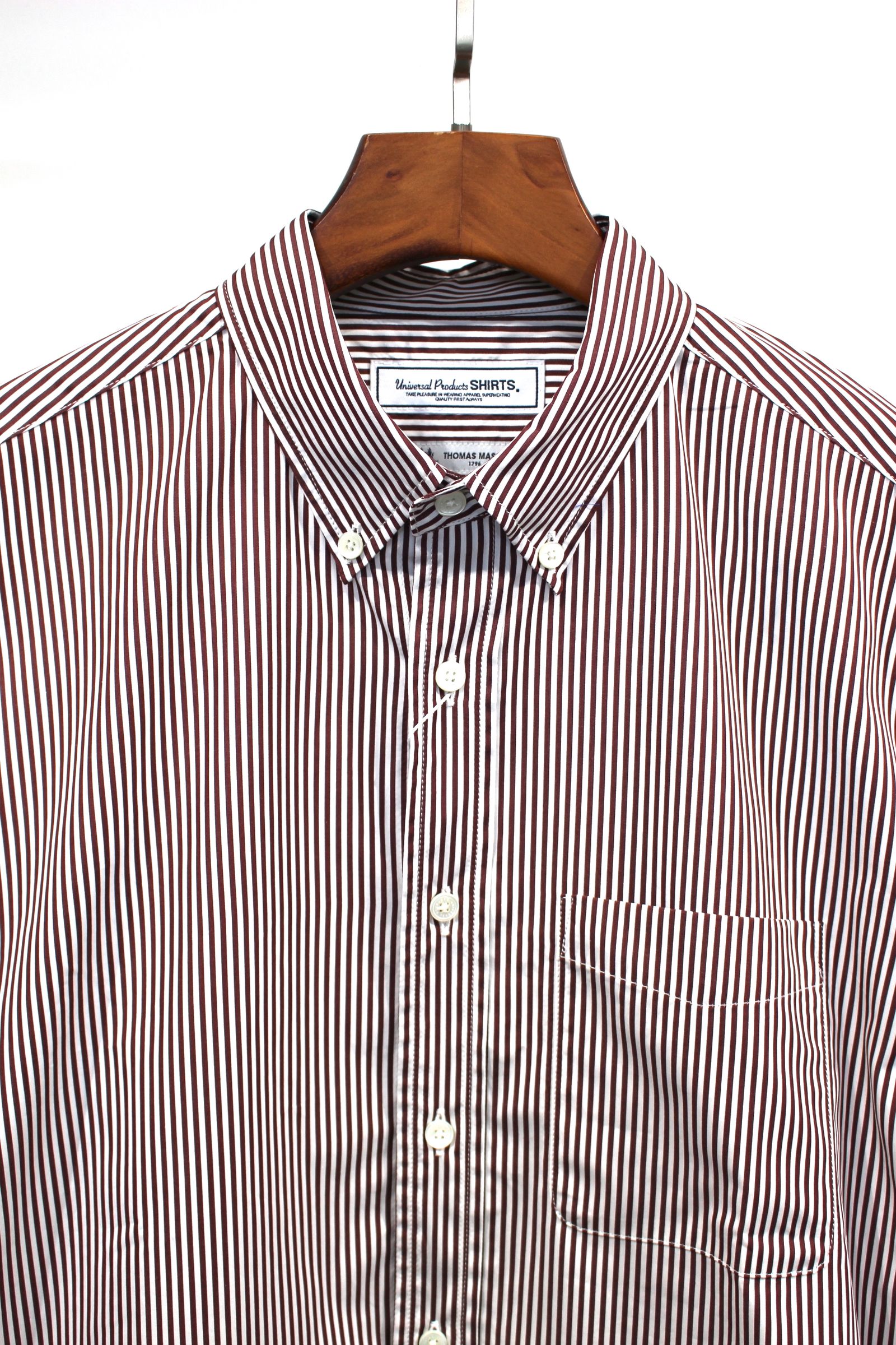 UNIVERSAL PRODUCTS - T.M.STRIPE B.D SHIRT/ストライプシャツ | NapsNote