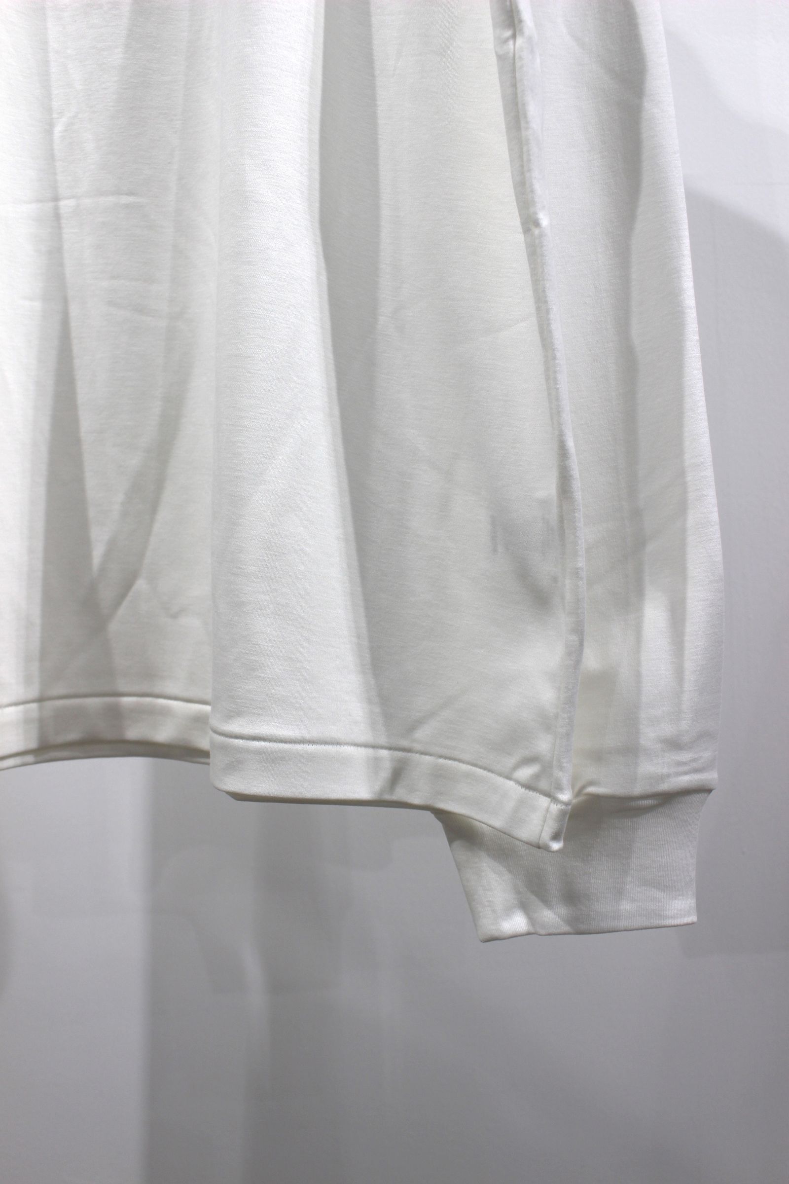 1ST PICKED SUVIN L/S TEE/WHITE