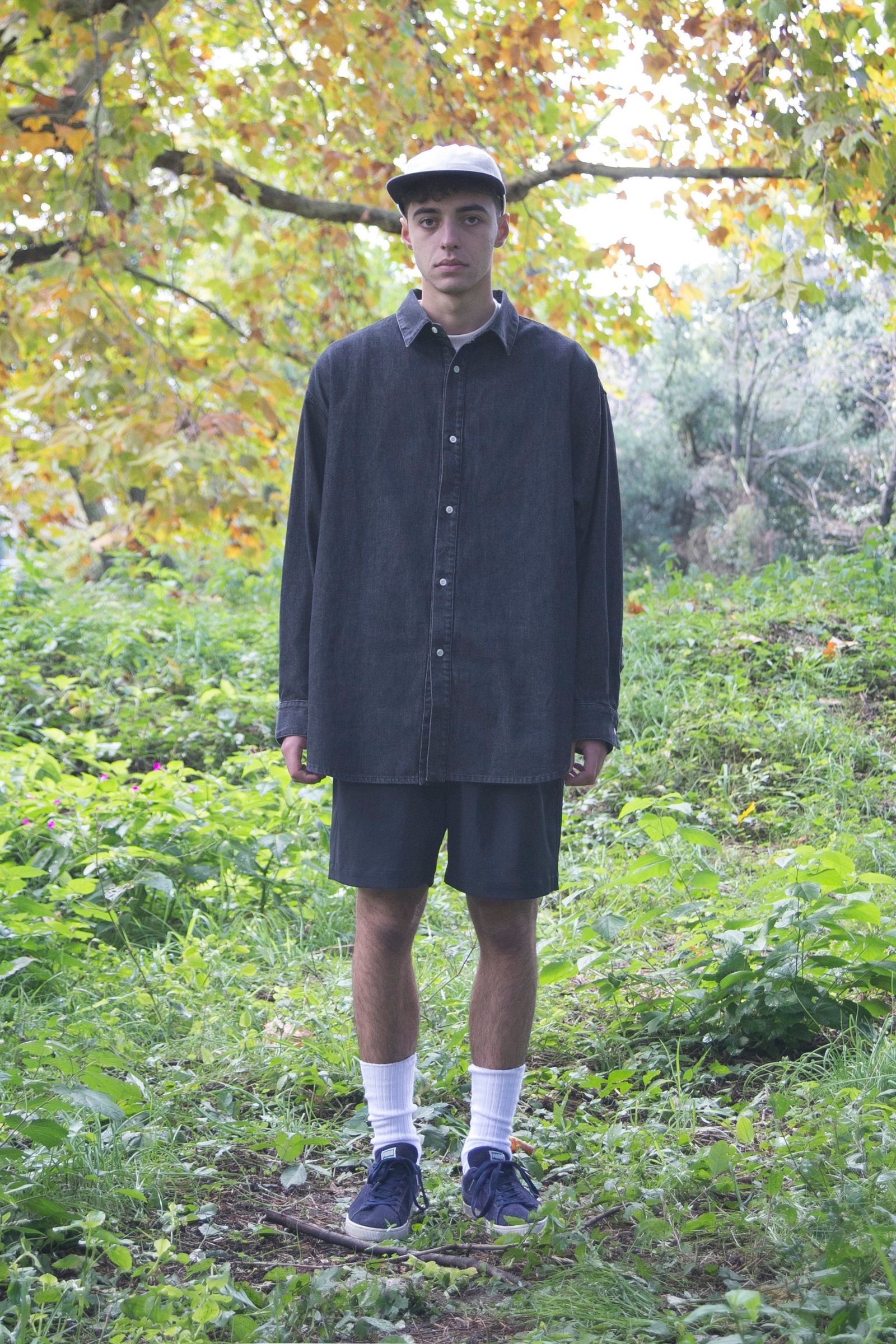 2tuck short pants/2タックショートパンツ