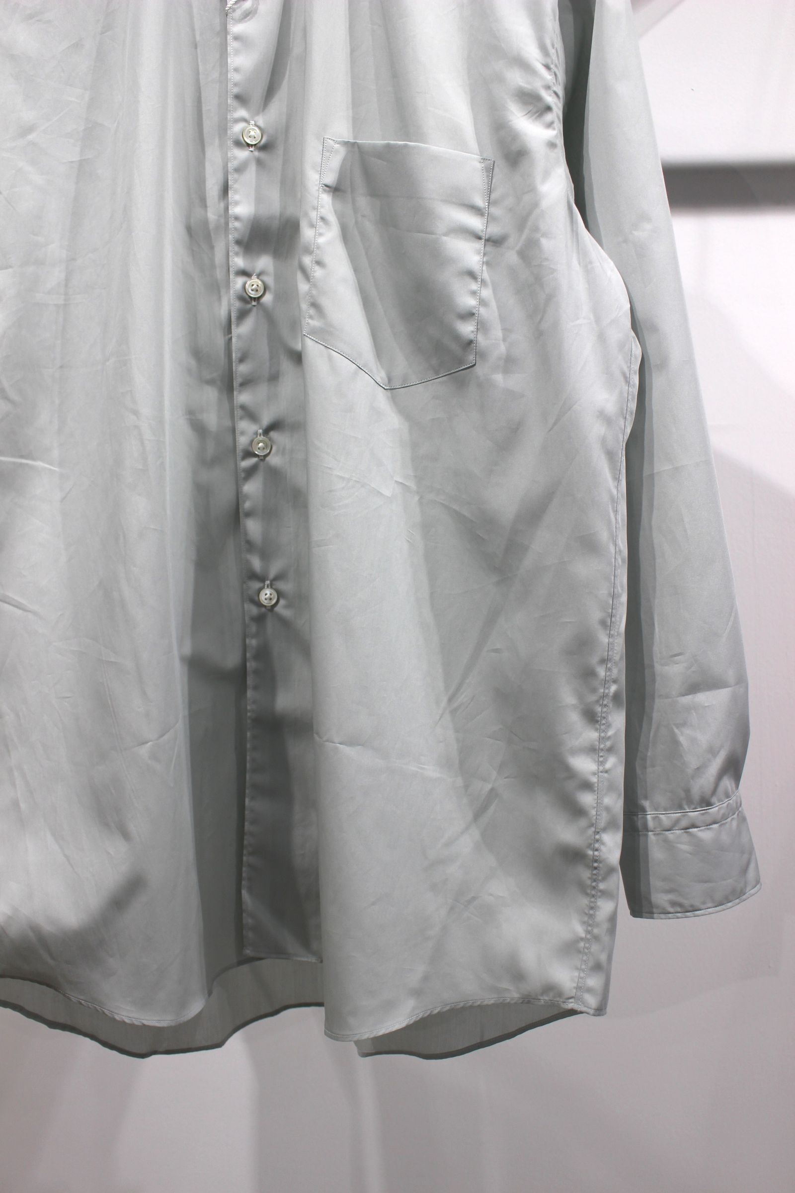 200/2 SUPIMA BROAD REGULAR COLLAR SHIRT/L.MINT