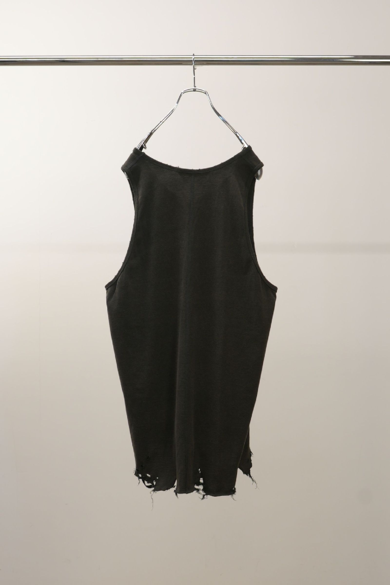 トップス  flash damage tank top Ancellm - DAMAGE TANK TOP- / ANC-CT141 / アンセルム ダメージ