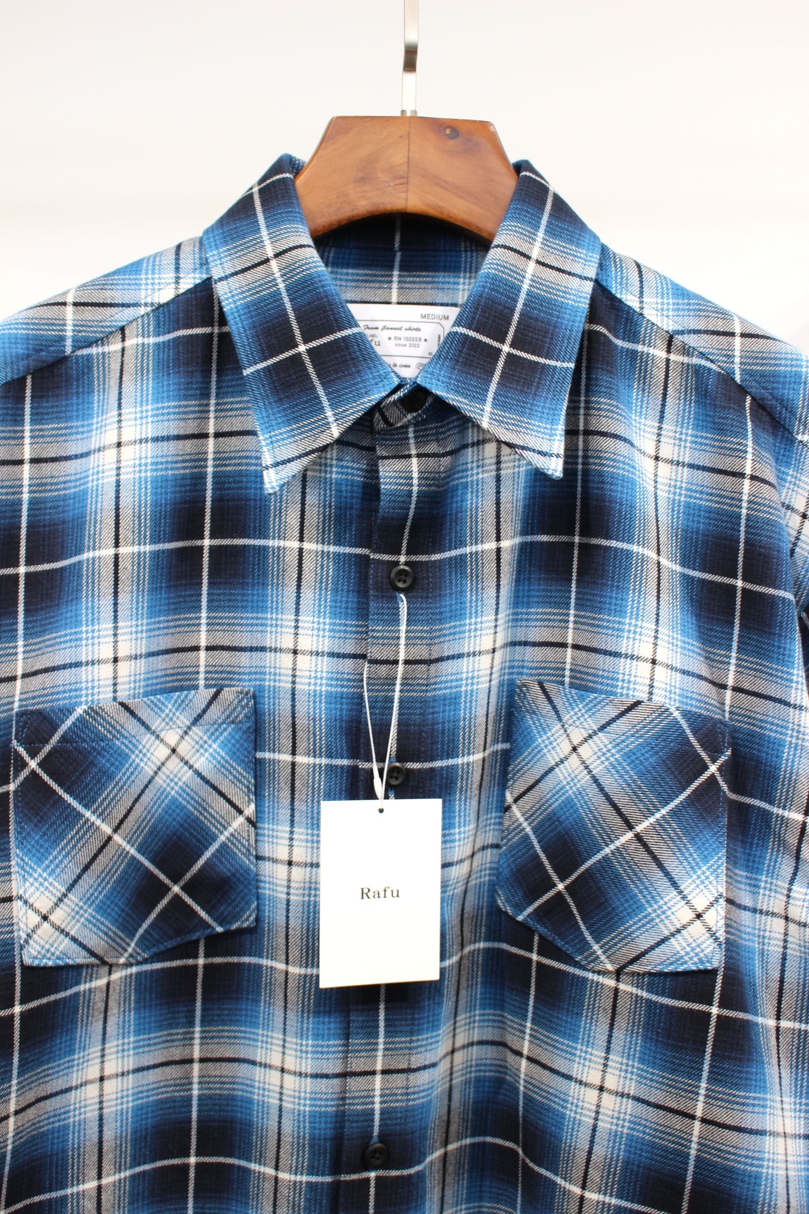 Standerd shirt | BLUE | シャツ