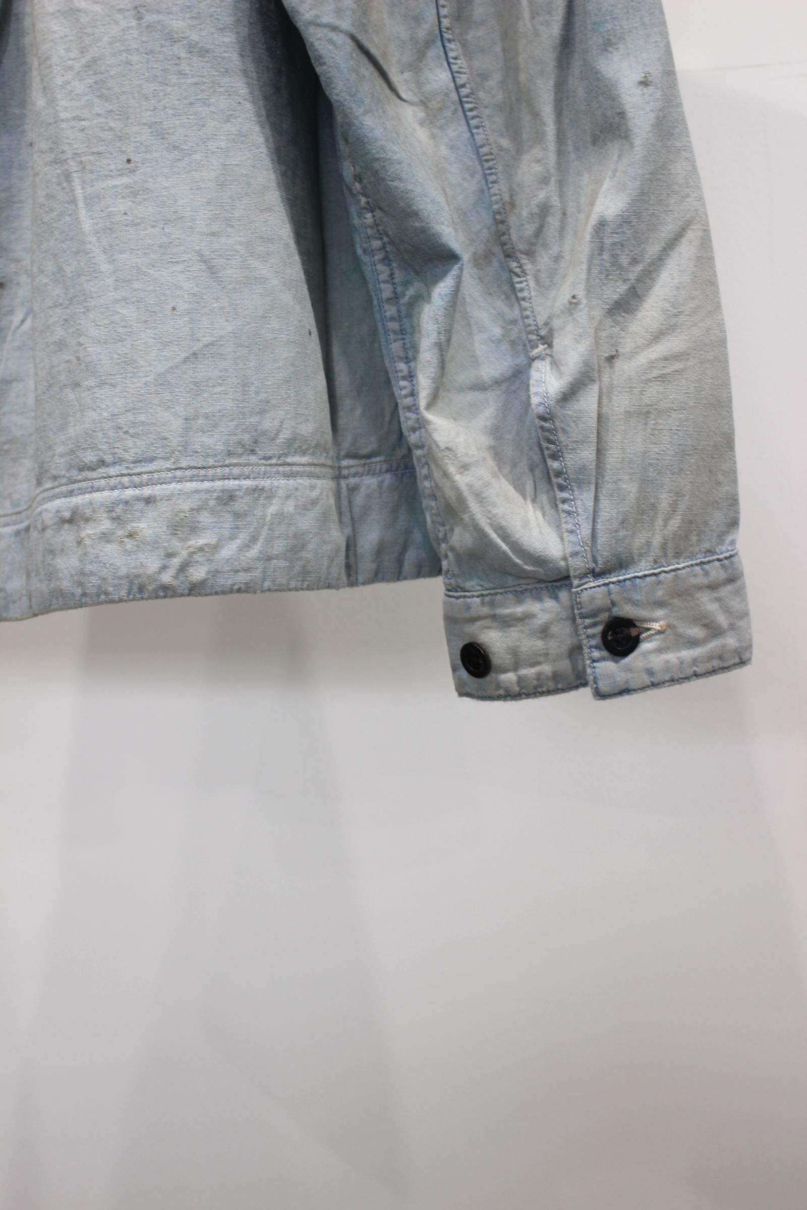 ANCELLM - CHAMBRAY SHIRT JACKET | INDIGO | シャンブレー