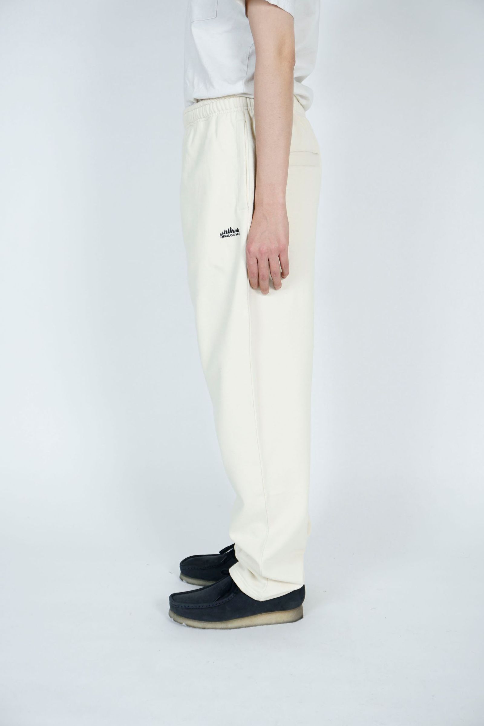 THOUSANDMILE HALF ZIP SWEAT SET UP/OFF WHITE