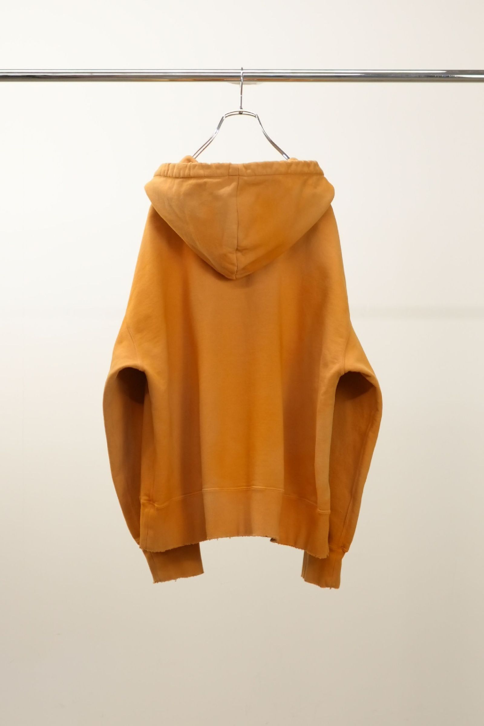 [ラスト1点] HALF ZIP HOODIE | YELLOW | フーディー