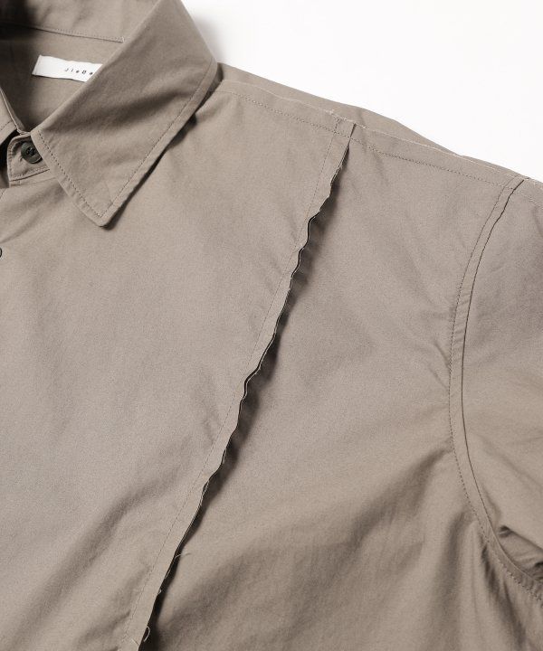 CUTTING OVER SHIRT | KHAKI | シャツ