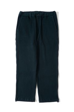 ACCORDION RIB EASY PANTS/リブイージーパンツ